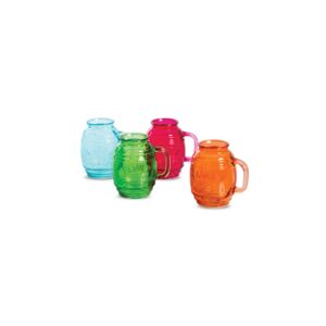 Circleware 4-Piece Barrel Mug Set